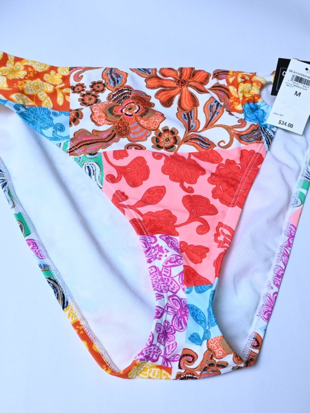 Bar III Beachside O-Ring Bikini Top & Ring-Side High-Leg Bikini Size M NWTS